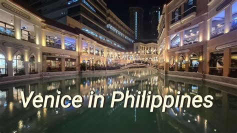 Venice Mall In Manila Philippines Walking Tour August K Uhd