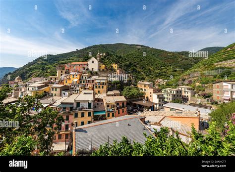 Ancient Village Of Vernazza Cinque Terre National Park In Liguria La