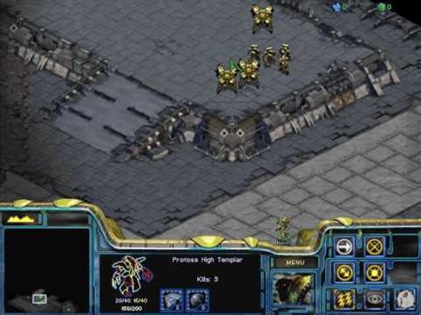 Starcraft Protoss Mission The Hunt For Tassadar Youtube