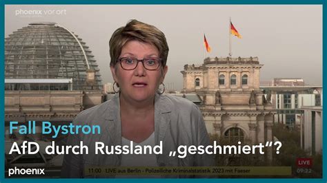 Phoenix Nachgefragt Mit Sabine Am Orde Zur AfD Und Dem Fall Bystron Am