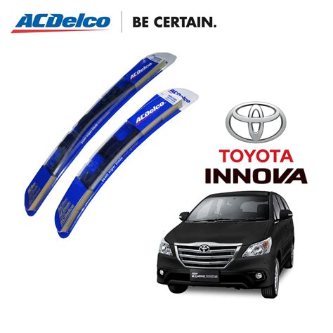 ACDelco Beam Banana Type Wiper Set For Toyota Innova 2005 2015