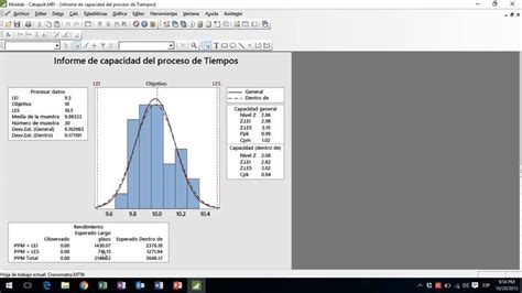 Calculo Del Nivel Sigma En Minitab YouTube