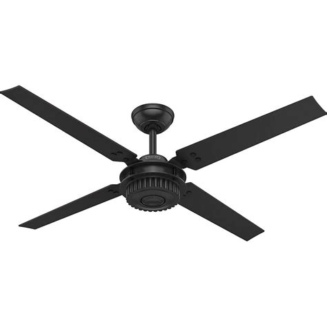 Ventilador De Techo Chronicle Negro Mate Pulgadas The Home Depot