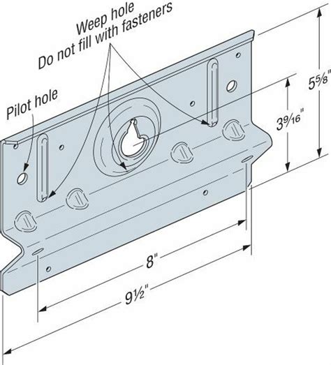 Bvlz Brick Veneer Ledger Connector Tropical Construction Supply