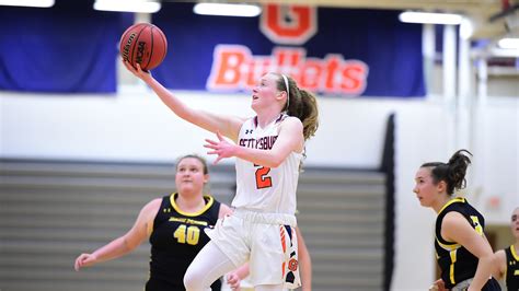 Womens Basketball Bullets Stifle Hiram For First Victory Gettysburg