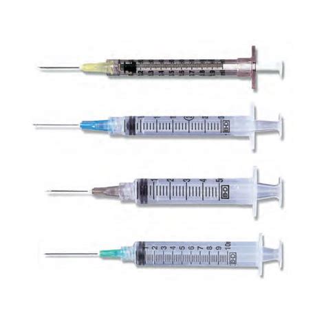 Bd Luer Lok Syringe With Precisionglide Needle Combo 3ml X 25g X 5 8