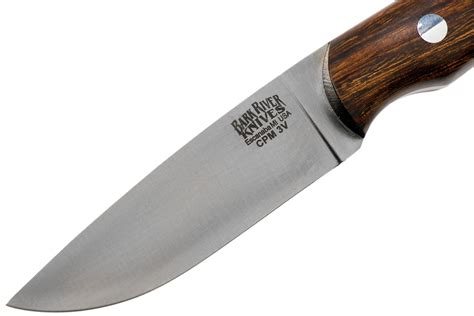 Bark River Featherweight Fox River CPM 3V Desert Ironwood Jagdmesser