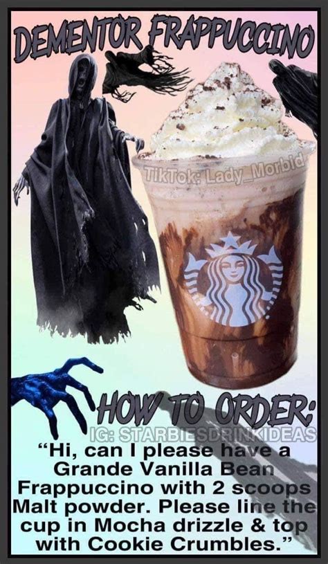 Pin By Chelsea Porterfield On Harry Potter In Starbucks Recipes