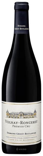 Domaine Génot Boulanger Volnay Ronceret Premier Cru Vivino Brasil