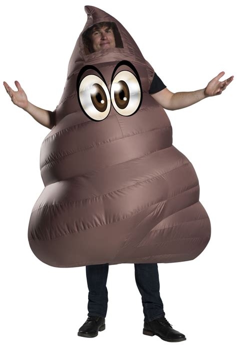 Funflatable Adult Poop Costume