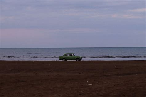 Vintage Car on Beach · Free Stock Photo