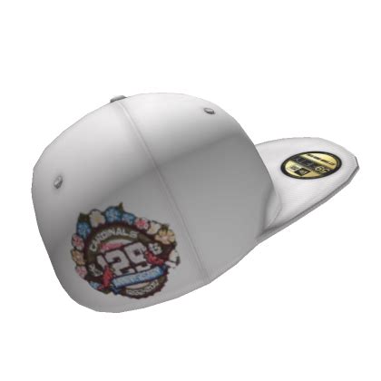 White Fitted Baseball Cap S Code Price Rblxtrade