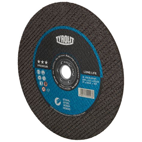 Tyrolit Cutting Discs DxDxH 230x2 5x22 23 LONGLIFE For Steel Shape 41