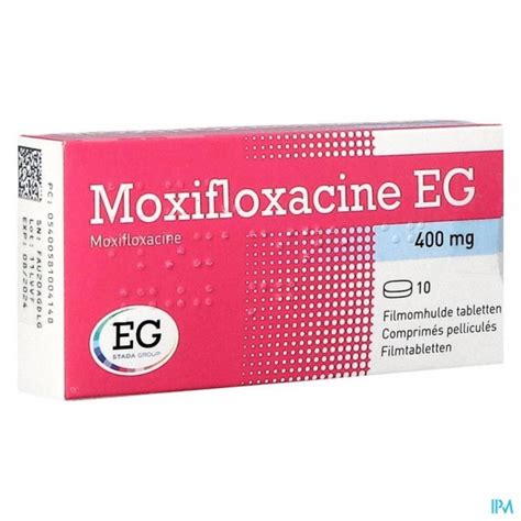 Moxifloxacin Eg Mg Filmomh Tabl Apotheek Thiels