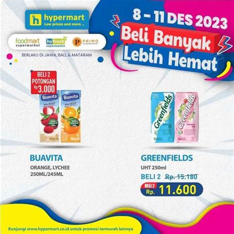 Promo Hypermart Beli Banyak Lebih Hemat Desember Ada Beli