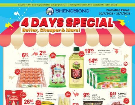 Sheng Siong Serangoon North Days Promotion Jul Jul