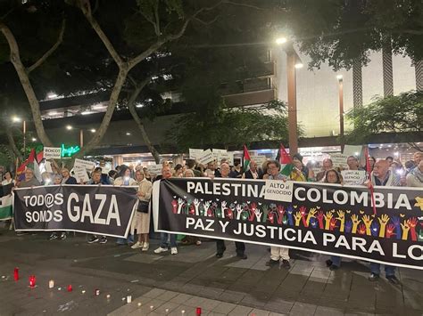 Apoyo Palestina M S De Cuatrocientas Personas Muestran Su Apoyo Al