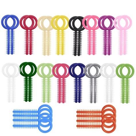 Pcs Bag Dental Orthodontics Elastic Elastomeric Ligature Ties Dental