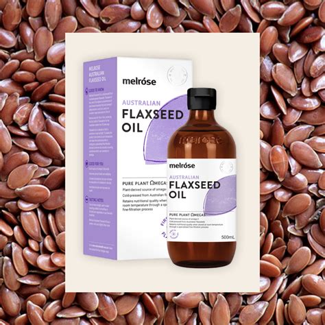 Melrose Australian Flaxseed Oil 500ml X 3 Bottles My Natural Beauty