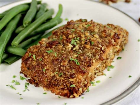 Pecan Crusted Salmon Recipe Whisk