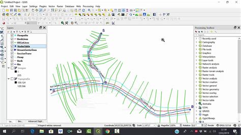 Simulaci N Hidr Ulica Flujo Permanente D Con Qgis Rivergis Hec