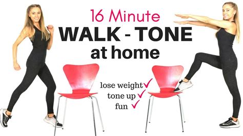 Walking At Home Weight Loss Workout And Full Body Chair Exercise Ideal For Beginners Home