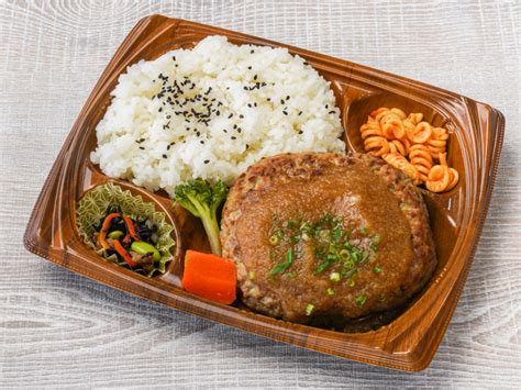 おひるどきの和風おろしハンバーグ弁当 650円｜【お弁当デリ】お弁当の配達デリバリー