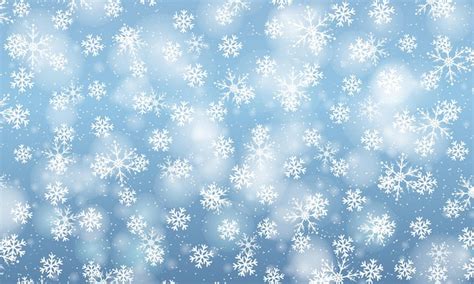 Premium Vector Falling Snow Background Vector Illustration