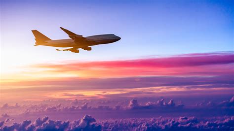 Desktop Wallpapers Airplane Passenger Airplanes Sky Clouds 1920x1080