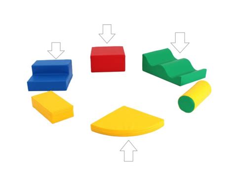 Soft Play Foam Blokken Set Delig Alprovi