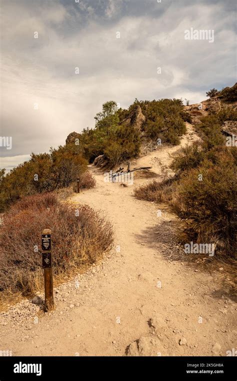 Trail Junction Heading To The Tunnel Trail From Jupiter Canyon Trail In