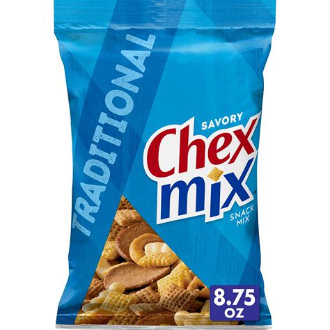 Snapklik.com : Snack Mix, Traditional, Savory Snack Bag, 8.75 Oz