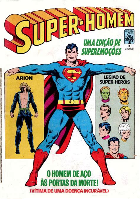 PR Gibis Antigos Super Homem 1ª Série Nº 3 Setembro 1984