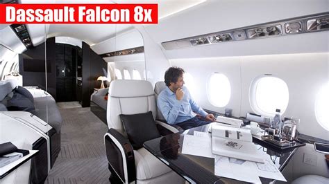 Inside Dassault Falcon 8x Business Jet YouTube