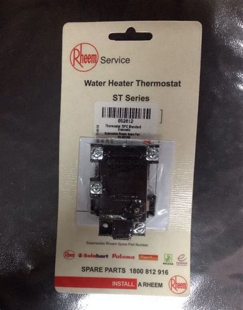 Rheem Hot Water Heater Thermostat Spare Part Ebay