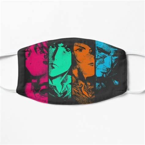 Cowboy Bebop Face Masks Bebop Noir Color Flat Mask Rb2910 Cowboy