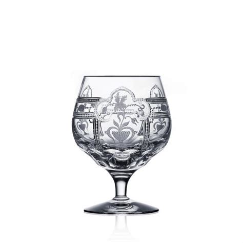 Varga Art Crystal Imperial Clear Brandy The Pink Daisy