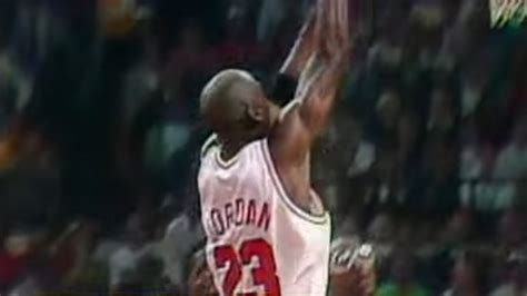 On This Day Michael Jordans Iconic Mid Air Switch In 1991 Nba Finals