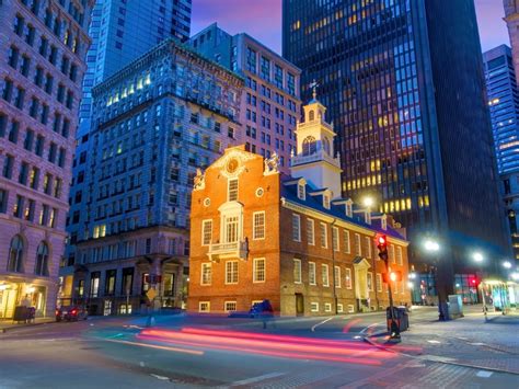 D Couvrez L Old State House Le Monument Historique De Boston