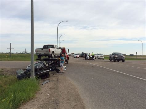 3 Vehicle Crash Near Warman Sends Two To Hospital Ctv News