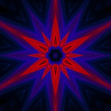 Red Star Mandala By Frederickshultz On Deviantart