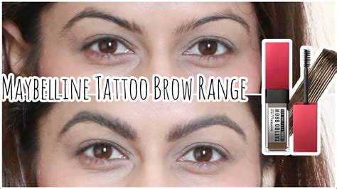 How To Use The Maybelline Tattoo Brow Gel Pencil 36 HR Pencil