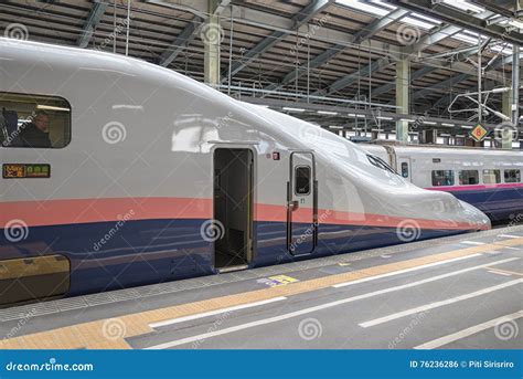 E4 Series Bullethigh Speed Train Editorial Photo Image Of Business