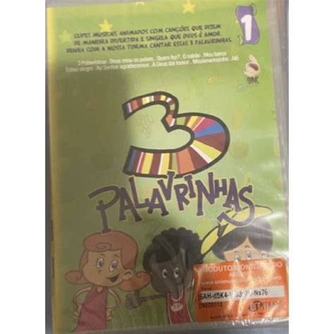 DVD 03 Palavrinhas Shopee Brasil