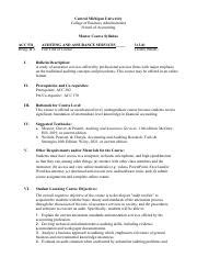 ACC531 Pdf Central Michigan University College Of Business