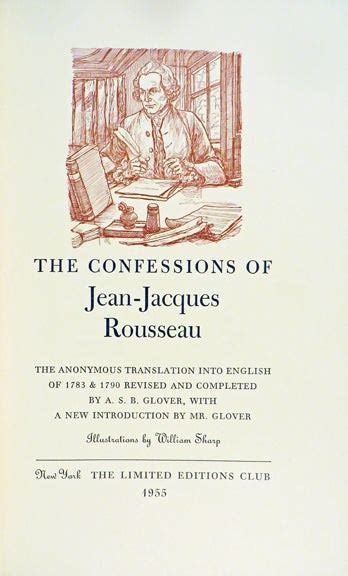 THE CONFESSIONS OF JEAN-JACQUES ROUSSEAU | Jean-Jacques Rousseau