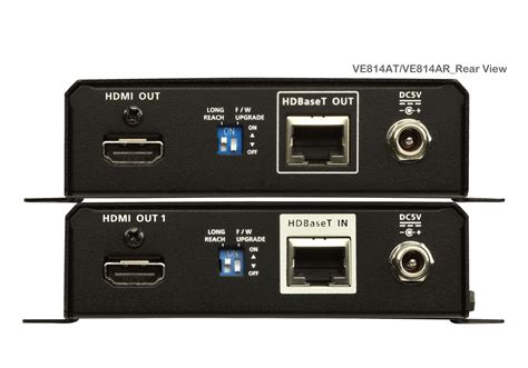 Hdmi Hdbaset Extender With Dual Output 4k100m Hdbaset Class A