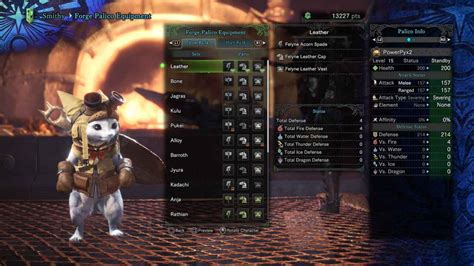 Monster Hunter World: All Palico Armor Sets & Outfits