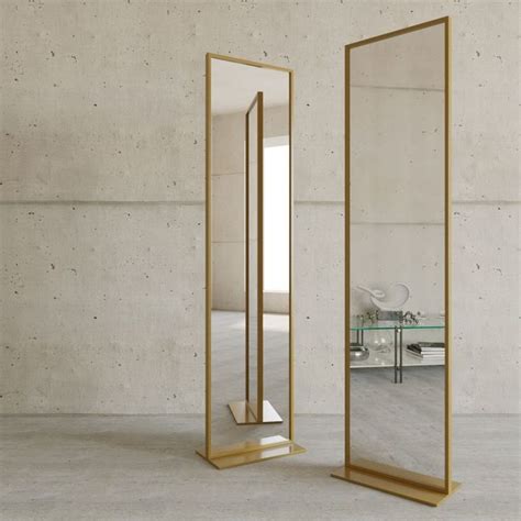 Зеркало Genglass ZELISO-1 (одностороннее) BD-2138119 золото | Зеркало ...