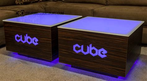 Modern LED Lighted Coffee Table - Lounge & Nightclub Furniture ...